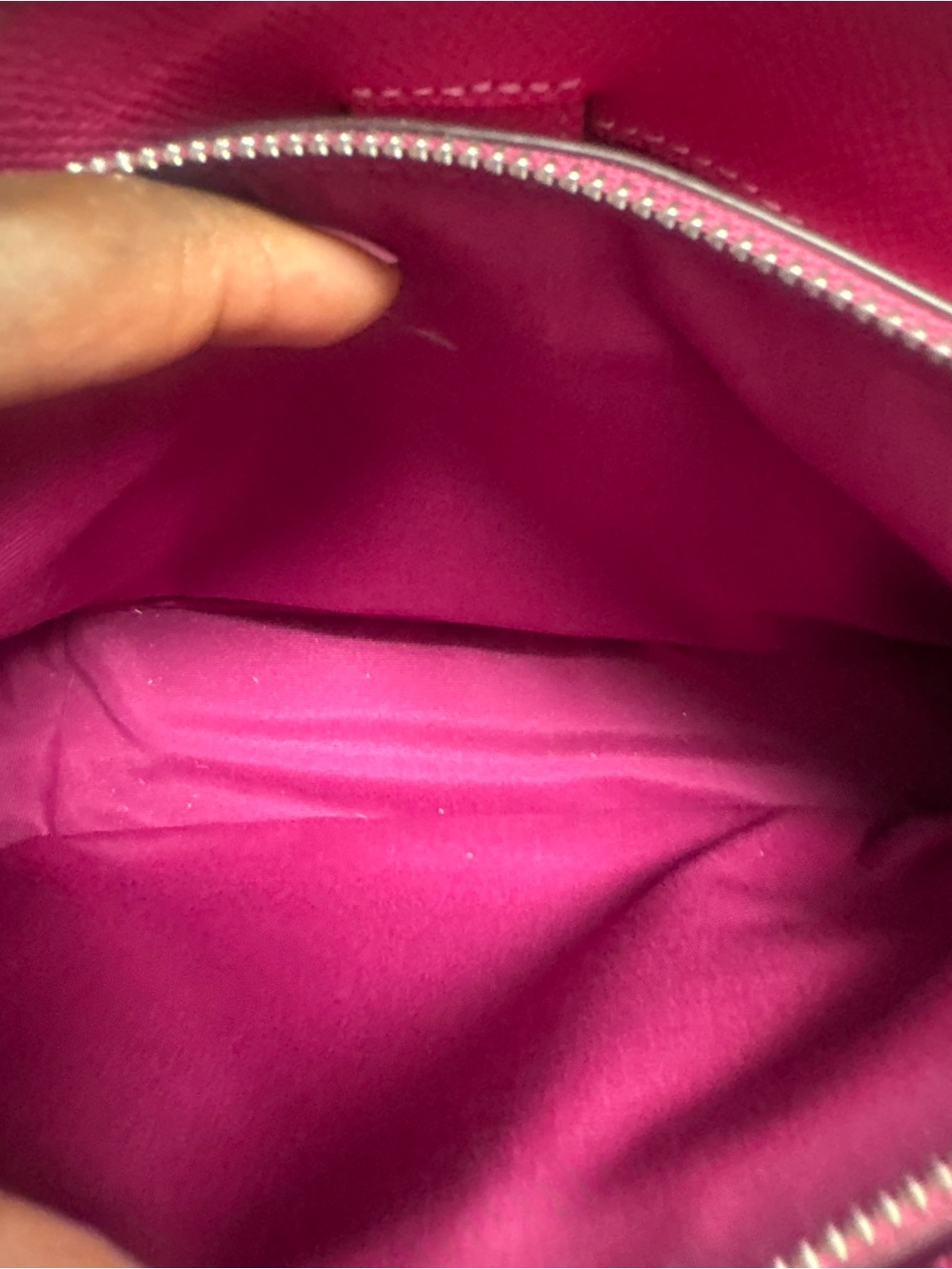 Coach Hot Pink Leather Satchel with Matching Wallets - Picture 4 of 5